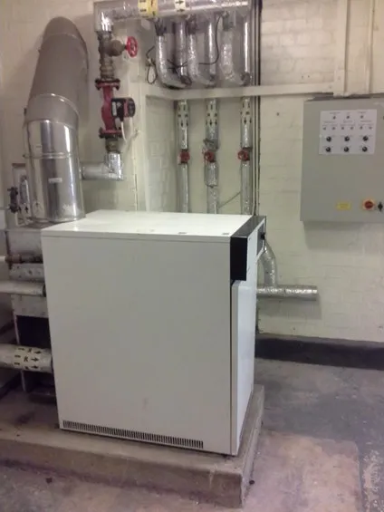 Copper pipework and cylinder installation carried out by PHACS in a Leicestershire property